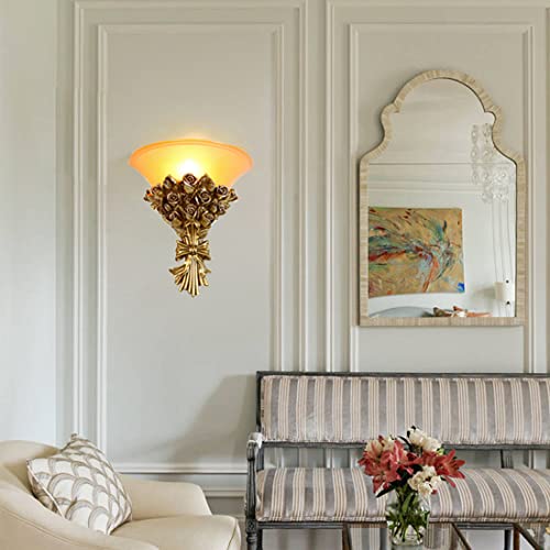Vintage Wall Sconce Roses 1