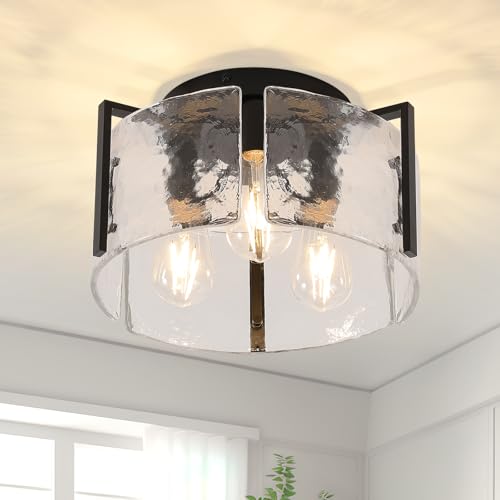 3 Light Semi Flush Mount Ceiling Light