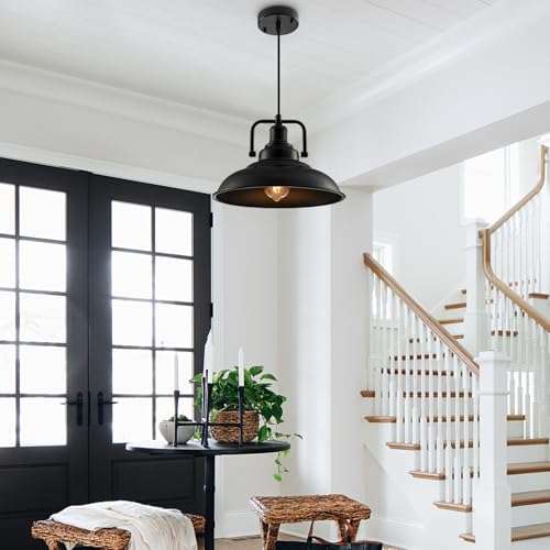 Black Pendant Light 12.5 inches 3 Packs (3 Count)
