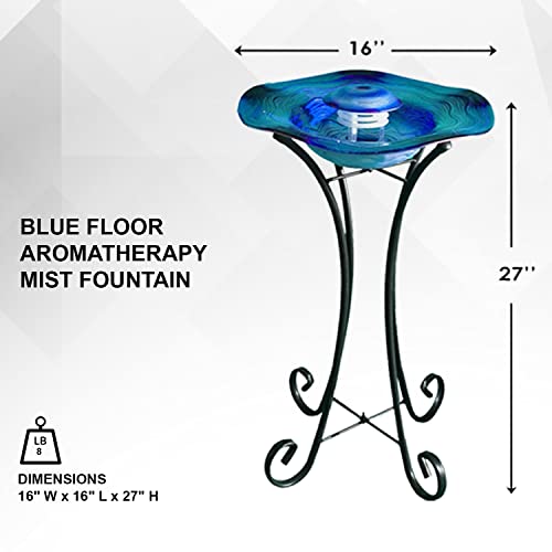 27" LED Mist Indoor Floor Fountain
