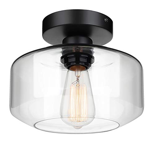 Industrial Semi Flush Mount Ceiling Light