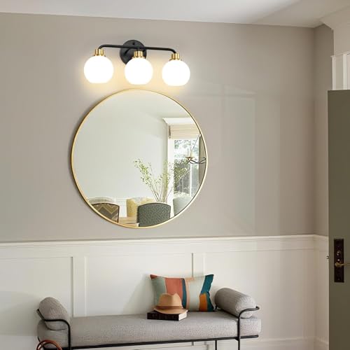 3 Pack White Frosted Globe Glass Shade (3 Count)