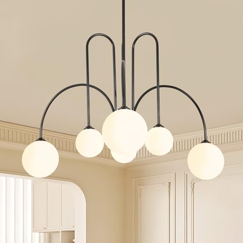 Modern Black Chandelier