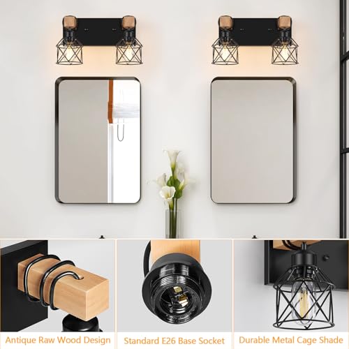 2 Light Bathroom Light Fixtures