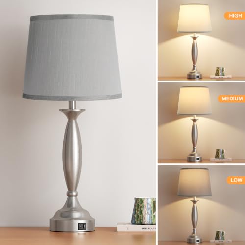 Bedroom Lamps for Nightstand (2 Count)