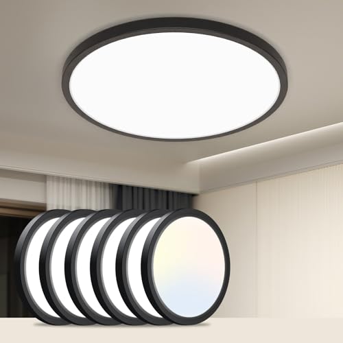 6Pack LED Flush Mount Ceiling Light Fixture (6 Count)