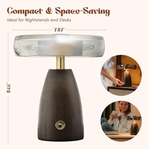 Aesthetic 9” Table Lamp for Living Room