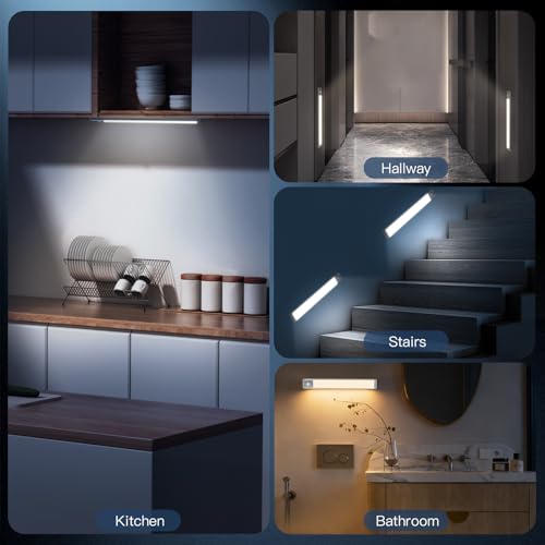 10inch Under Cabinet Lighting with 3 Color Temps (2 Count)