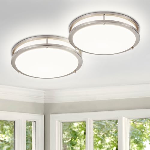 DLLT 2Pack Flush Mount LED Ceiling Light