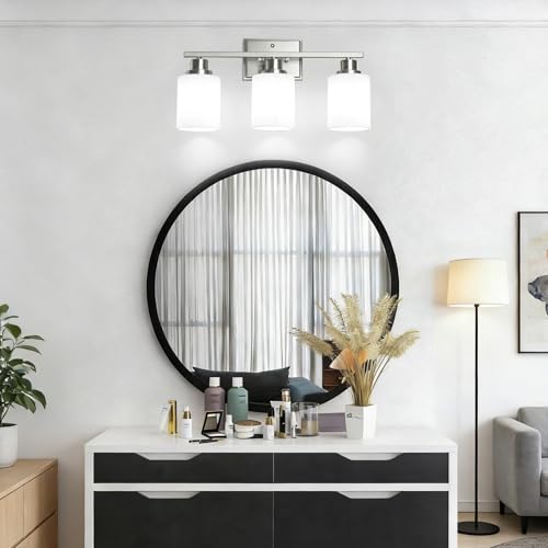 3 Light Bathroom Light Fixtures