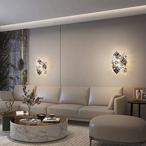 Modern Crystal Wall Sconces (35.274 Ounce)