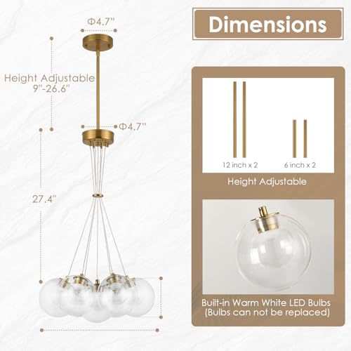 Modern Bubble Chandelier