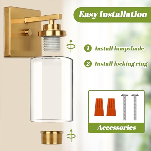 Modern Vanity Lights (2 Count)