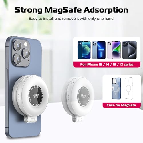 Magnetic Selfie Light White