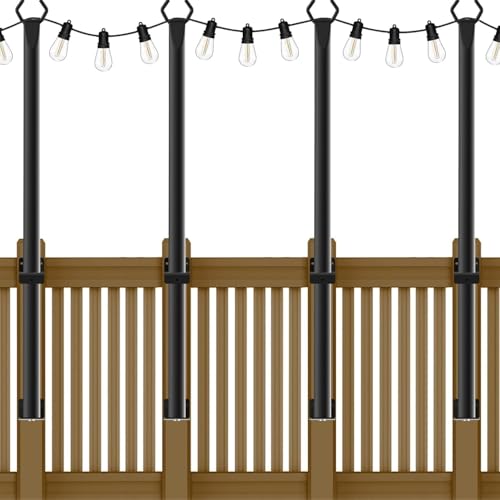 5 Ft String Light Poles (5 Foot)