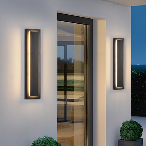 23.6'' Modern Exterior Light Fixture (2 Count)