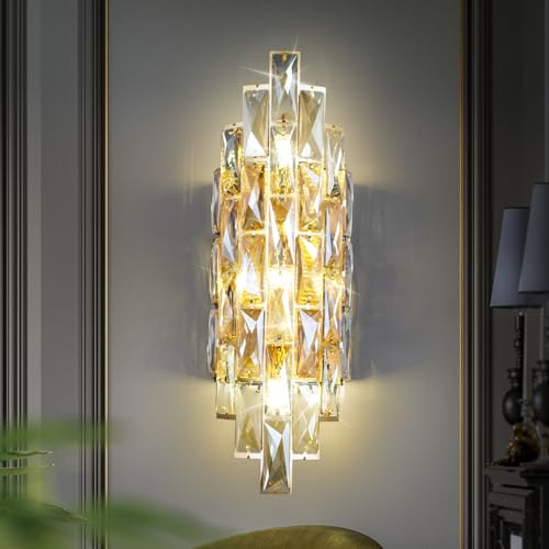 Modern Crystal Wall Sconces (35.274 Ounce)