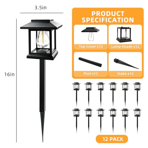 Solar Pathway Lights 12