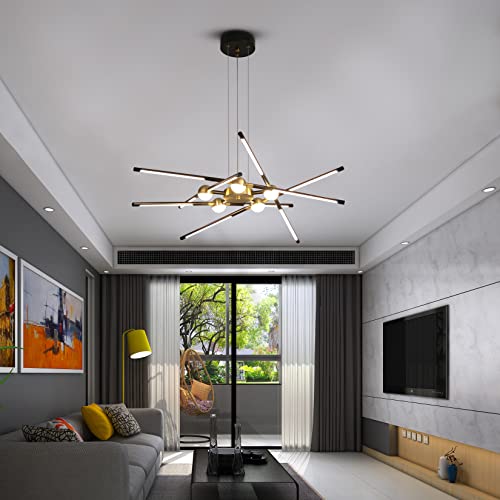 Modern Black chandelier