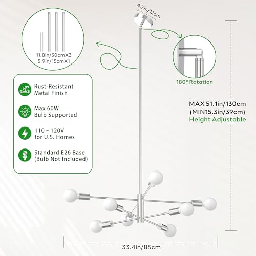 Sputnik Chandelier 8