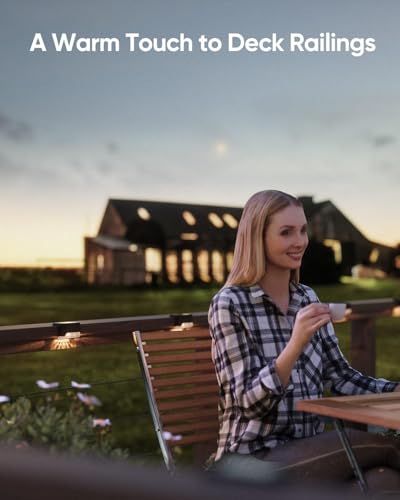 Solar Deck Lights (4 Count)