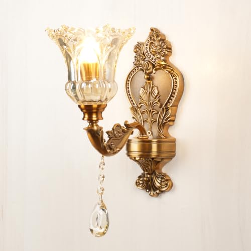 Glass Wall Sconce Set of 2 (2 Count)
