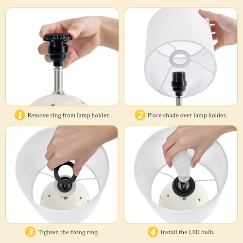 Small Table Lamp (White)