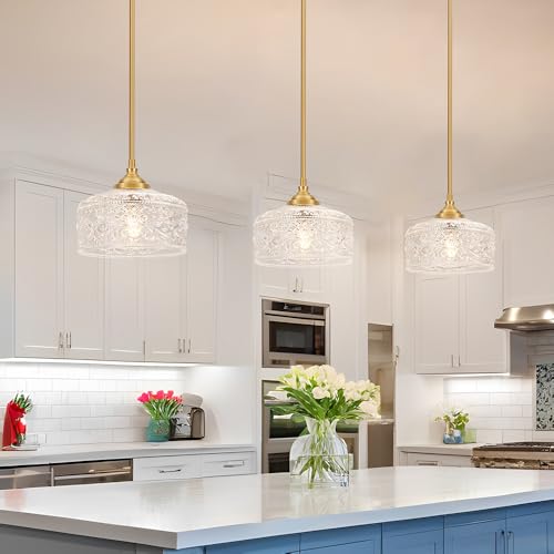 Gold Pendant Lights Kitchen Island