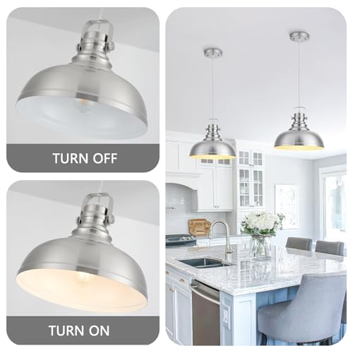 12 Inch Farmhouse Pendant Lights Kitchen Island