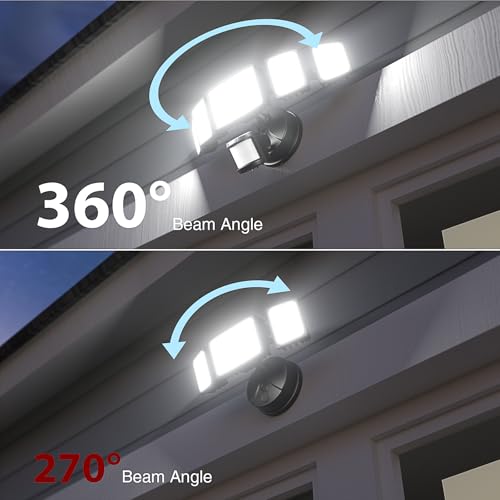 150W 15000LM LED Security Lights Motion Sensor Outdoor
