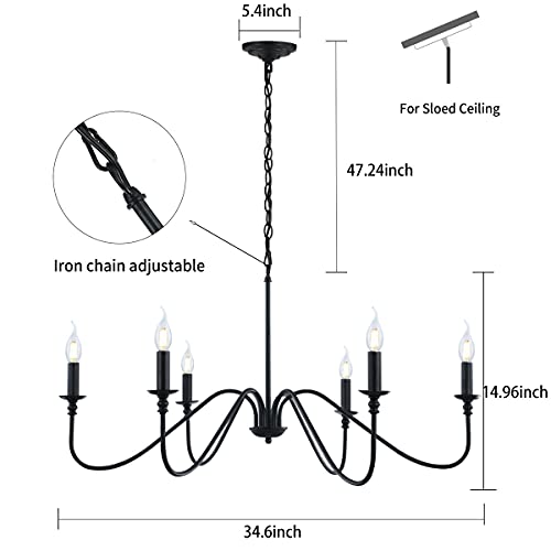 Black Chandelier