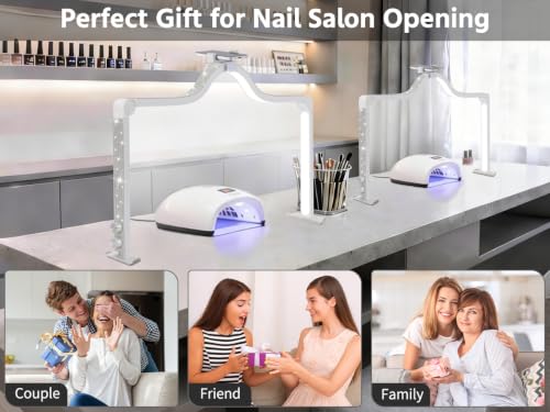 Half Moon Light for Nail Desk