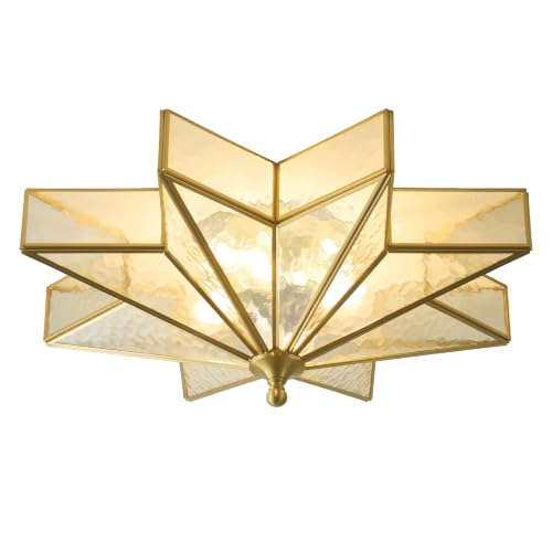 Star Brass Vintage Ceiling Light