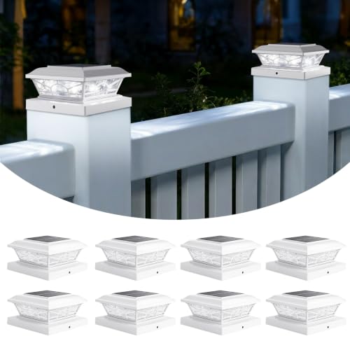 4x4 Post Solar Lights (8 Count)