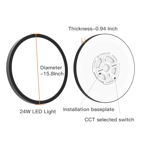 Dimmable Flush Mount Ceiling Light
