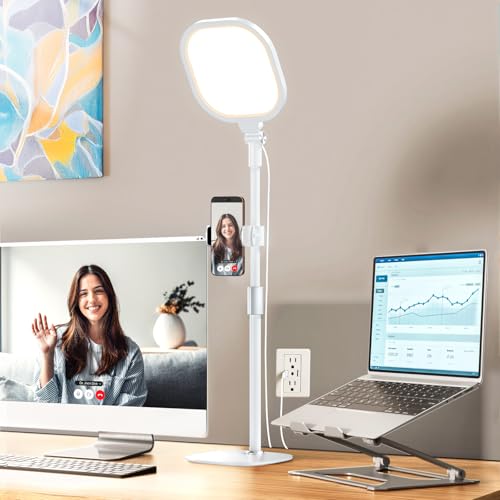 Video Conference Lighting for Zoom with Stand