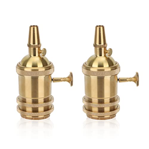 Copper Light Socket (2 Count)