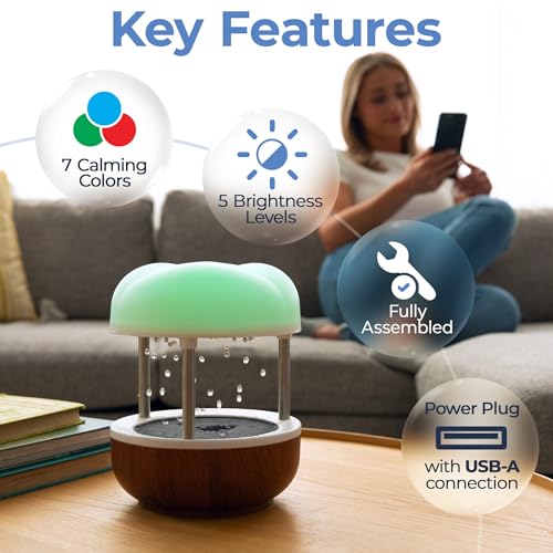 Calming Cloud’ Tabletop Water Fountain