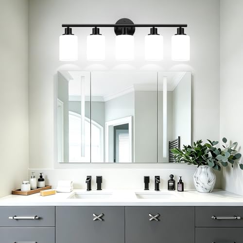 5 Light Bathroom Light Fixtures