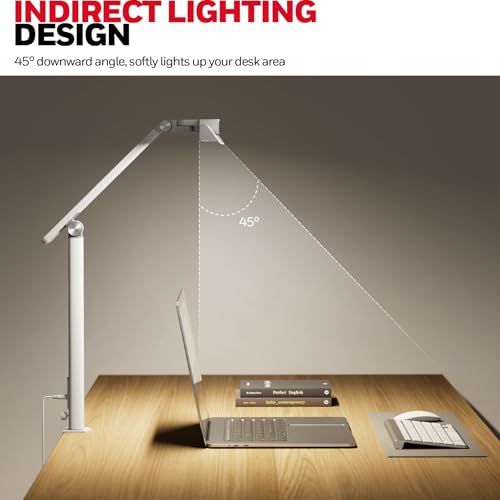 HJ1 Sunturalux LED Clamp Desk Lamp 1200LM for Computer