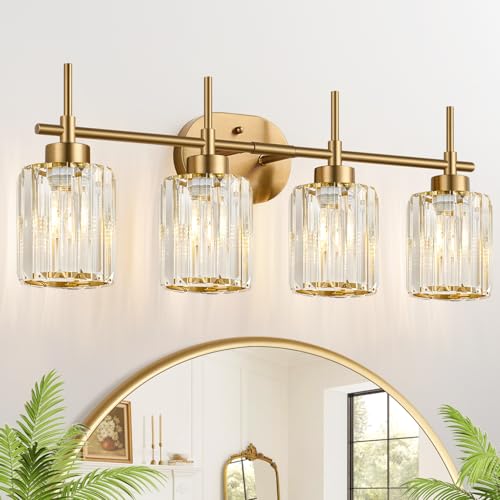 Modern Crystal Bathroom Vanity Light