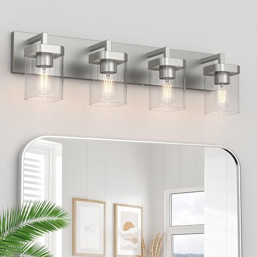 4 Light Bathroom Light Fixtures (4 Count)