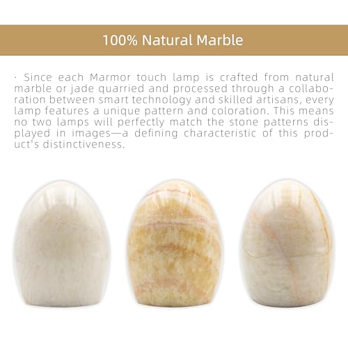 Marble Lamp Table Lamp Unique Stone Lamp Touch Lamp Pat Lamp Type