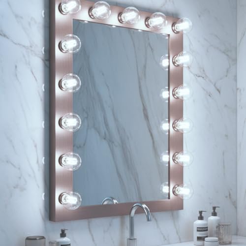 G25 LED Globe Light Bulbs for Vanity (6 Count)