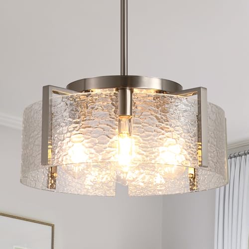 Nickel Chandelier for Dining Room Light Fixture