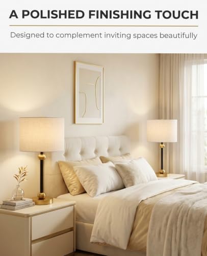 Touch Table Lamps for Night Stands (2 Count)