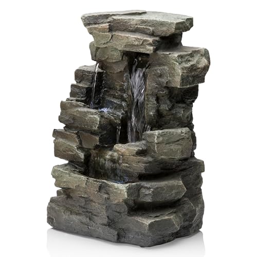 13" Tall Indoor Tabletop Water Fountain