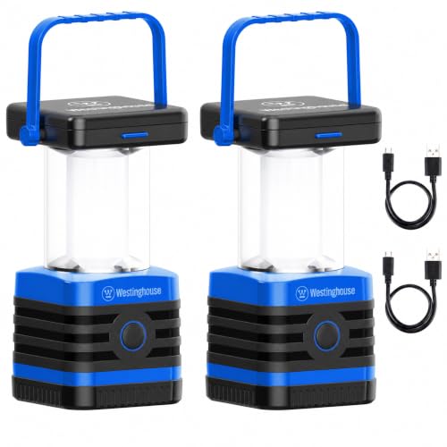 Solar Rechargeable Camping Lantern (2 Count)