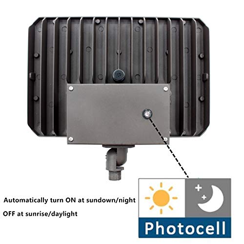 Dusk to Dawn 150W Outdoor LED Flood Light with 1 (2 Count)