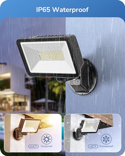2 Pack 73W 10000LM Outdoor LED Flood Light (2 Count)
